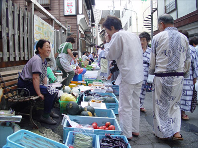 朝市画像